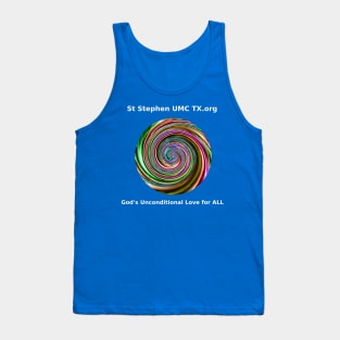 St. Stephen Rainbow Swirl 01 Tank Top